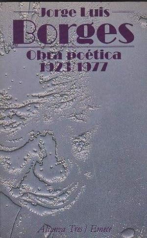 Imagen del vendedor de Obra poética 1923 / 1977 a la venta por LIBRERÍA GULLIVER