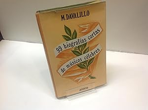 Imagen del vendedor de MUSICOS CELEBRES M DAVALILLO a la venta por LIBRERIA ANTICUARIA SANZ