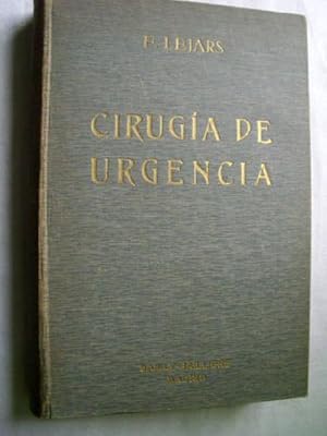 CIRUGÍA DE URGENCIA. Tomo II.