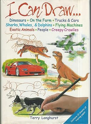 Seller image for I Can Draw: Dinosaurs, on the Far, Trucks & Cars, Sharks, Whales & Dolphins, Flying MacHines, Exotic Animals, People, Creepy Crawlies for sale by Dorley House Books, Inc.