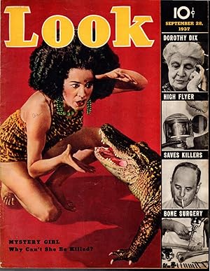 Seller image for Look Magazine, Volume 1, No. 16: September 28, 1937 for sale by Dorley House Books, Inc.