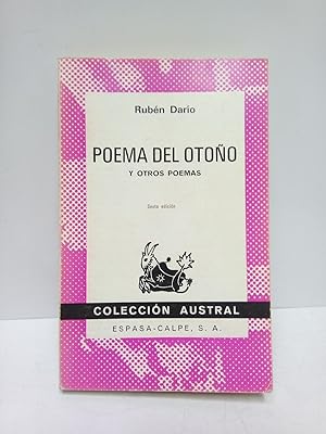 Imagen del vendedor de Poema del otoo y otros poemas a la venta por Librera Miguel Miranda