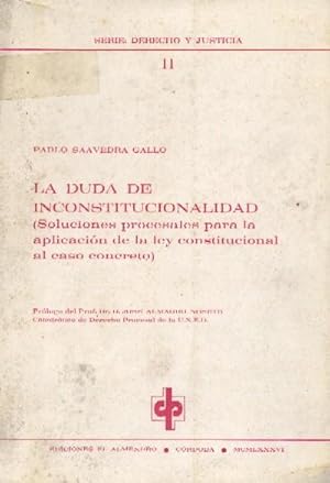 LA DUDA DE INCONSTITUCIONALIDAD