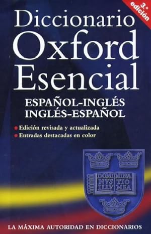 DICCIONARIO OXFORD ESENCIAL ESPAÑOL-INGLES INGLES-ESPAÑOL