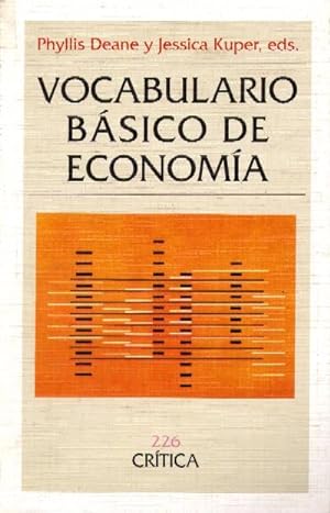 VOCABULARIO BASICO DE ECONOMIA