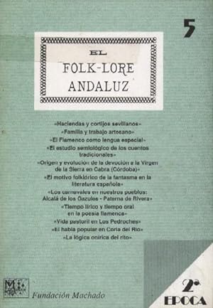 EL FOLK-LORE ANDALUZ. Nº 5-2ª EPOCA