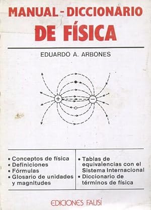 Imagen del vendedor de MANUAL-DICCIONARIO DE FISICA a la venta por Librera Raimundo