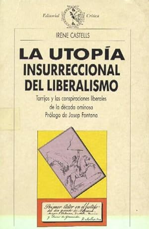 Bild des Verkufers fr LA UTPOPIA, INSURRECCION DEL LIBERALISMO zum Verkauf von Librera Raimundo