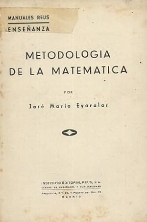 METODOLOGIA DE LA MATEMATICA