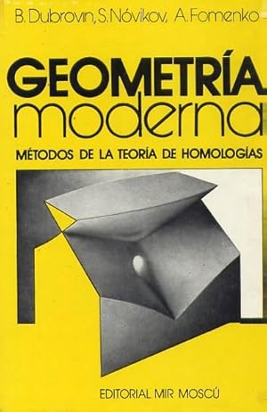 Seller image for GEOMETRIA MODERNA for sale by Librera Raimundo