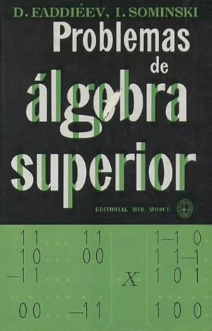 PROBLEMAS DE ALGEBRA SUPERIOR