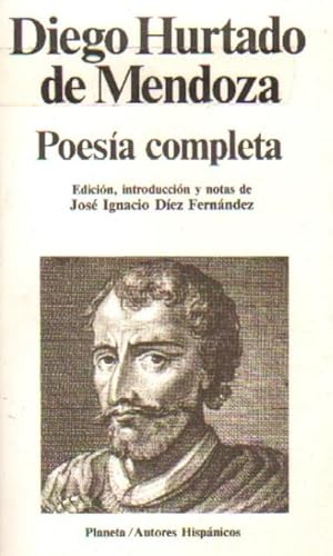 DIEGO HURTADO DE MENDOZA. POESIA COMPLETA