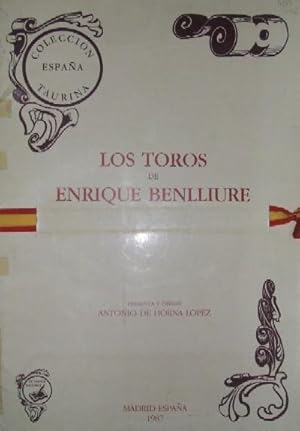 Imagen del vendedor de LOS TOROS DE ENRIQUE BENLLIURE a la venta por Librera Raimundo