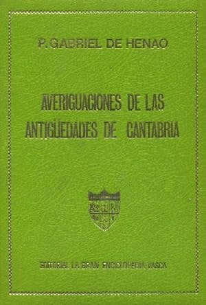 AVERIGUACIONES DE LAS ANTIGUEDADES DE CANTABRIA. TOMO II.