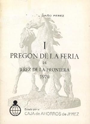 I PREGON DE LA FERIA DEL CABALLO DE JEREZ DE 1.976