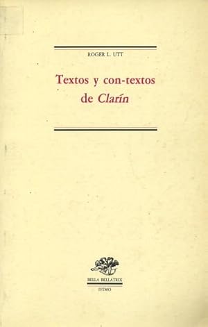 TEXTOS Y CON-TEXTOS DE CLARIN