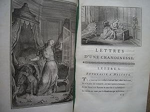 LETTRES d'une CHANOINESSE de LISBONNE à MALCOUR, Officier François