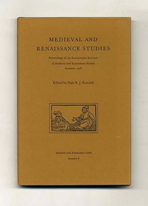 Seller image for Medieval and Renaissance Studies for sale by Books Tell You Why  -  ABAA/ILAB