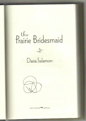 Imagen del vendedor de The Prairie Bridesmaid a la venta por Blue Heaven Books