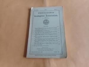 Seller image for Proceedings of the Geologists' Association:Vol.XLIX Part 4 for sale by David Pearson