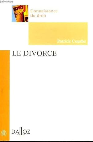 Image du vendeur pour LE DIVORCE mis en vente par Le-Livre