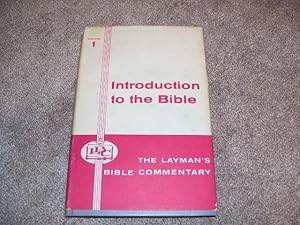 Seller image for Introduction to the Bible [Layman's Bible Commentaries] for sale by Cheryl's Books