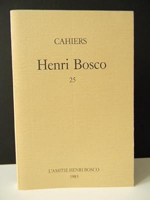 CAHIERS HENRI BOSCO n° 25. Les amitiés du Maroc.