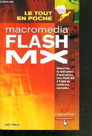 Image du vendeur pour MICROMEDIA FLASH MX. mis en vente par Le-Livre