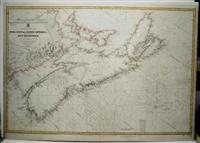 Image du vendeur pour North America - East coast Nova Scotia, Prince Edward I. And part of New Brunswick mis en vente par Alexandre Antique Prints, Maps & Books