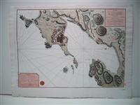 Image du vendeur pour Plan de la ville et du Port de Louisbourg Leve en 1756. mis en vente par Alexandre Antique Prints, Maps & Books