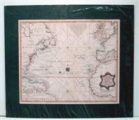 Image du vendeur pour A new and Accurate Chart of the Western or Atlantic ocean Drawn from Surveys and most approved Maps & Charts. mis en vente par Alexandre Antique Prints, Maps & Books