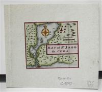 Image du vendeur pour Bay of St. Jago de Cuba mis en vente par Alexandre Antique Prints, Maps & Books