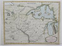Bild des Verkufers fr Carte des voyages du Cap.Carver, dans la partie interieure de L'Amerique Septentrionale, en 1766 et 1767. zum Verkauf von Alexandre Antique Prints, Maps & Books