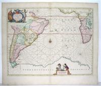 Bild des Verkufers fr Mar Di Aethiopia Vulgo Oceanus Aethiopicus. zum Verkauf von Alexandre Antique Prints, Maps & Books