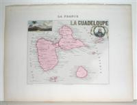 Bild des Verkufers fr La Guadeloupe zum Verkauf von Alexandre Antique Prints, Maps & Books