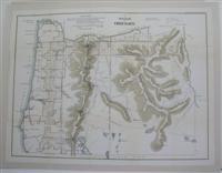 Image du vendeur pour A diagram of Oregon mis en vente par Alexandre Antique Prints, Maps & Books