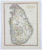 Bild des Verkufers fr Ceylon zum Verkauf von Alexandre Antique Prints, Maps & Books