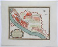 Bild des Verkufers fr Delineatio Geometrica Arcis et Civitatis Marienburgiensis in Borussia zum Verkauf von Alexandre Antique Prints, Maps & Books