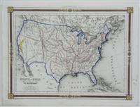 Image du vendeur pour Etats-Unis mis en vente par Alexandre Antique Prints, Maps & Books