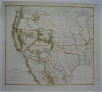 Image du vendeur pour Map of the United States and their Territories between Mississippi and the Pacific Ocean and Part of Mexico. mis en vente par Alexandre Antique Prints, Maps & Books