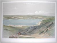 Bild des Verkufers fr The Sea of Tiberias. zum Verkauf von Alexandre Antique Prints, Maps & Books