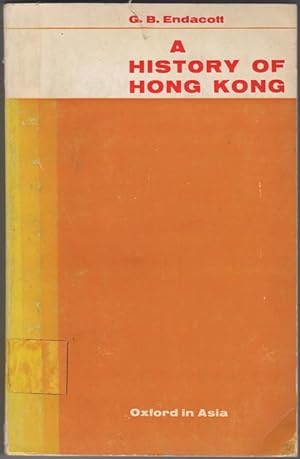 Seller image for A History of Hong Kong for sale by Kaaterskill Books, ABAA/ILAB