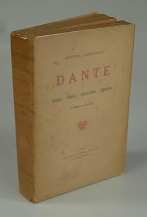 Bild des Verkufers fr Dante in Spagna, Francia, Inghilterra, Germania. zum Verkauf von Antiquariat Dorner