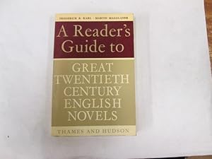 Seller image for A Reader'S Guide To Great Twentieth Century English Novels for sale by Goldstone Rare Books