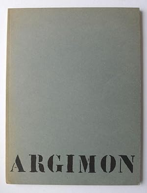 Argimon. Textos de Arean, Cirlot, Puig and Aguilera.