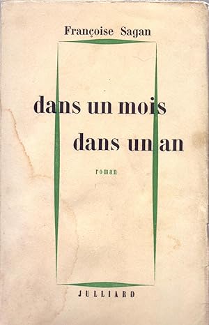 Seller image for DANS UN MOIS DANS UN AN - ROMAN - for sale by Libreria 7 Soles