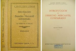 Seller image for Introduccin al Derecho Mercantil Comparado. for sale by Hesperia Libros