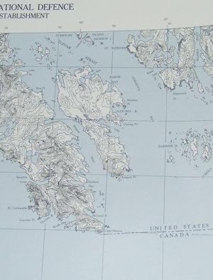 Dixon Entrance, British Columbia - Alaska. 1:250000 Provisional Map 103K