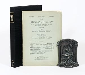 Seller image for A Powerful Rntgen Ray Tube with a Pure Electron Discharge for sale by Manhattan Rare Book Company, ABAA, ILAB