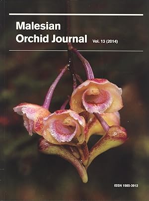 Seller image for Malesian Orchid Journal, a Bi-annual Journal of Orchid Systematics, Morphology and Natural History: Volume 13 for sale by Masalai Press
